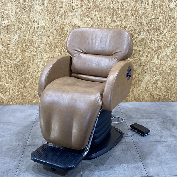 【【中古】大廣製作所　シャンプー椅子　『ドルチェ111(N) S』キャメル 1