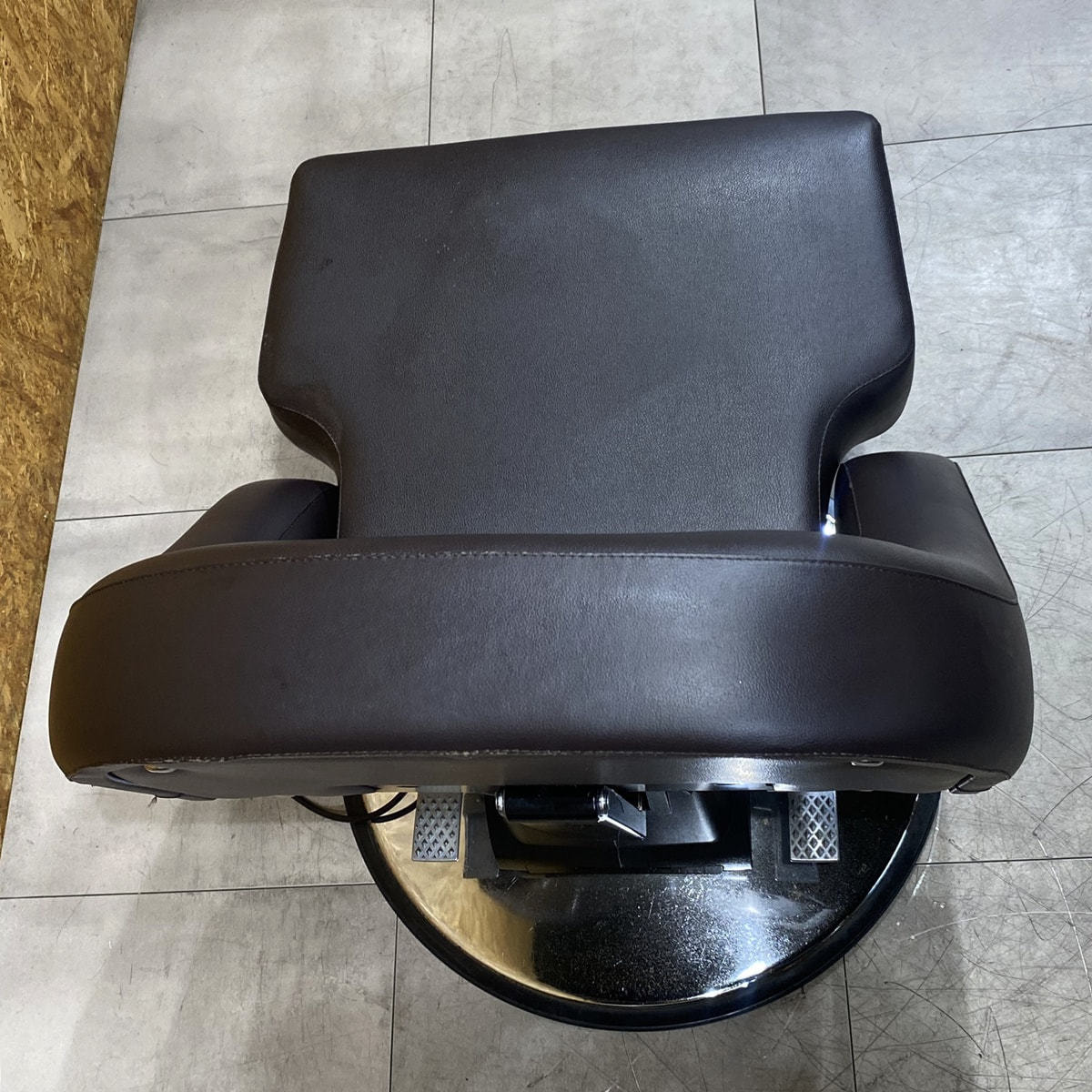 中古】ビューティガレージ シャンプー椅子 『RUBINO-SR』ダーク