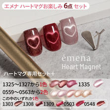 emena ハートマグお楽しみセット(ハートマグ+カラー5色)