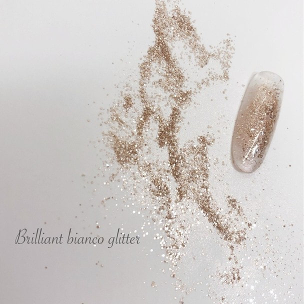 NOVEL（ノヴェル）Brilliant bianco glitter 1