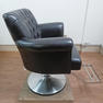 タカラベルモント Vintage Chair ビンテージチェア ブラウン 丸ベース 3