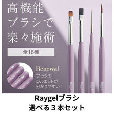 Raygelブラシ 選べる3本セット