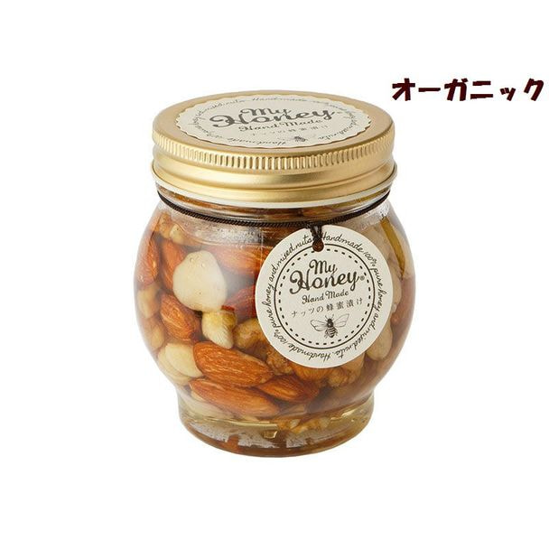 マイハニー 有機ナッツの蜂蜜漬け【200g×6個セット】 1