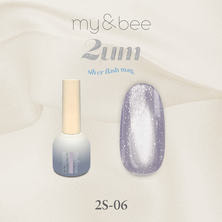 my&amp;bee 2&mu;mシルバーフラッシュマグ 2S-006