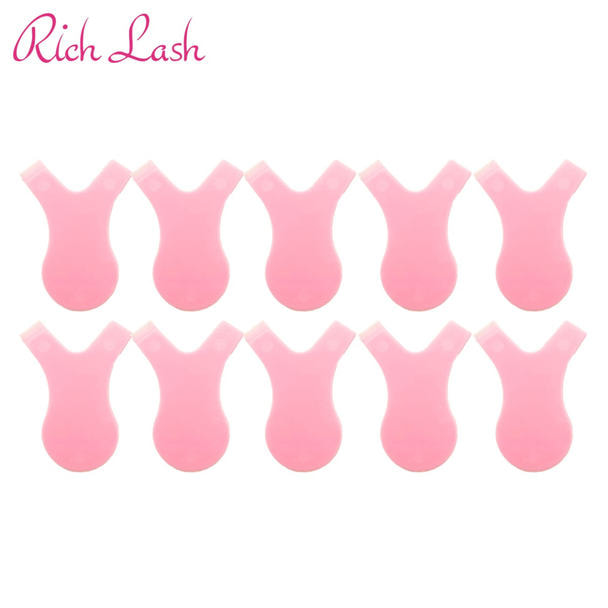 【Rich Lash】ラッシュリフトY字コーム＜ピンク＞ （10個入り） 1
