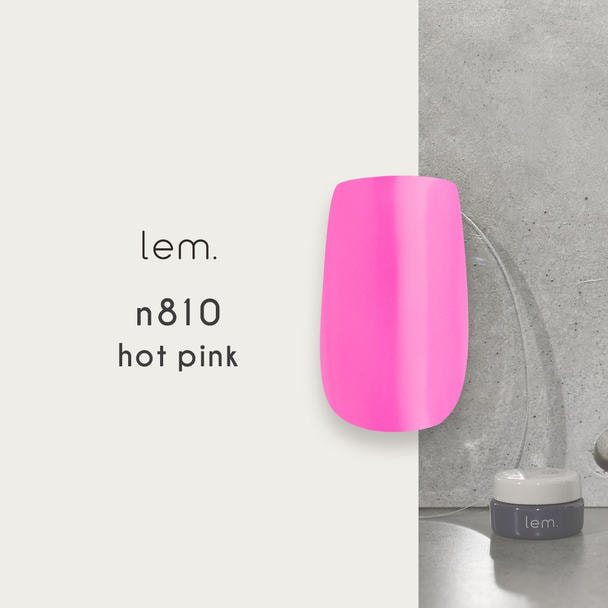 lem. カラージェル n810 ホットピンク 1