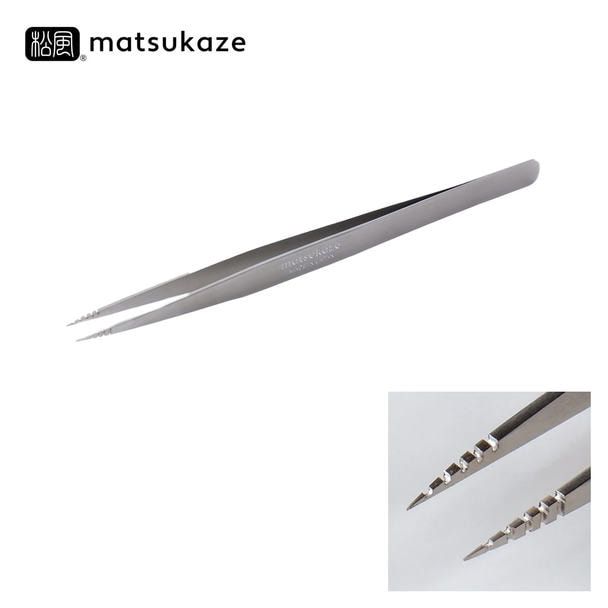 【松風】ギザギザ掻き分けツイーザー＜type-n＞（日本製・全長14.0cm） 1