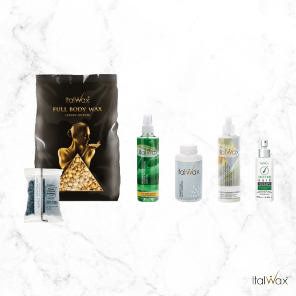【Italwax】フルボディフィルムワックス Aセット[全パーツ対応] 1