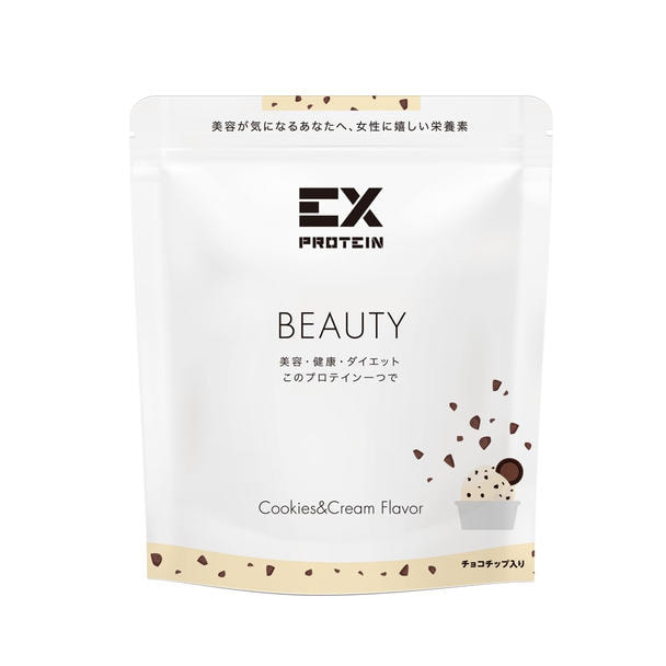 EX BEAUTY ホエイ&ソイプロテイン クッキー&クリーム 360g