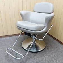 タカラベルモント D.SUITE ディースィート ステップタイプ ホワイト 別注カラー 布地 リクライニング 丸ベース