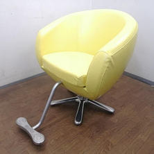 タカラベルモント KITA FLORE ROSA ローザ イエロー 新品レザー張替済