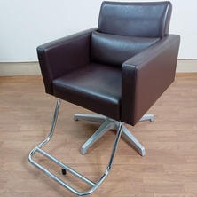 タカラベルモント LIM chair 03 リムチェア ダークブラウン Wステップ 5本脚ベース