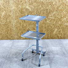 【中古】ビューティガレージ　ワゴン 『折りたたみ式スタッキングワゴン』日本製　