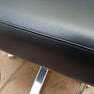タカラベルモント STYLING SOFA II Morb ブラック アルミバー付 ５本脚ベース 新品レザー張替済 15