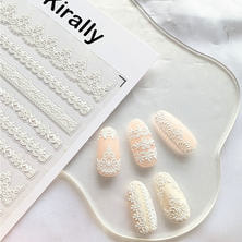 KiraNail Kirally NailSticker エンボスシール レース
