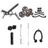 【GYM GARAGE】3in1マルチラック　開業セット GG-H706G-B+SSET 2