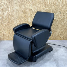 【中古】タカラベルモント　シャンプー椅子『FERIO STYLE（フェリオ　スタイル）ステップタイプ』ブラック