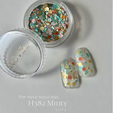 NOVEL(ノヴェル) Ｈ382 Pop Piece holo mix(minty)