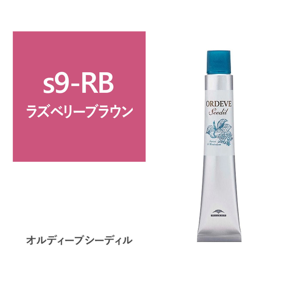 オルディーブ シーディル s9-RB(ラズベリーブラウン)80g【医薬部外品