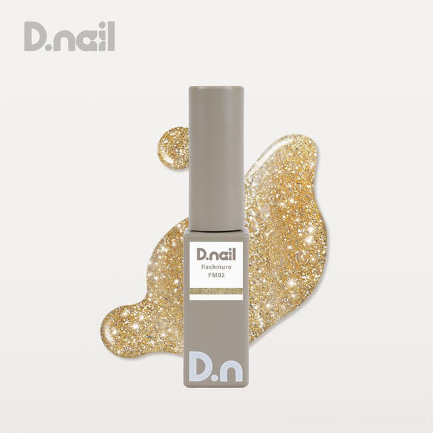 D.nail フラッシュミュールジェル FM02 ゴールド