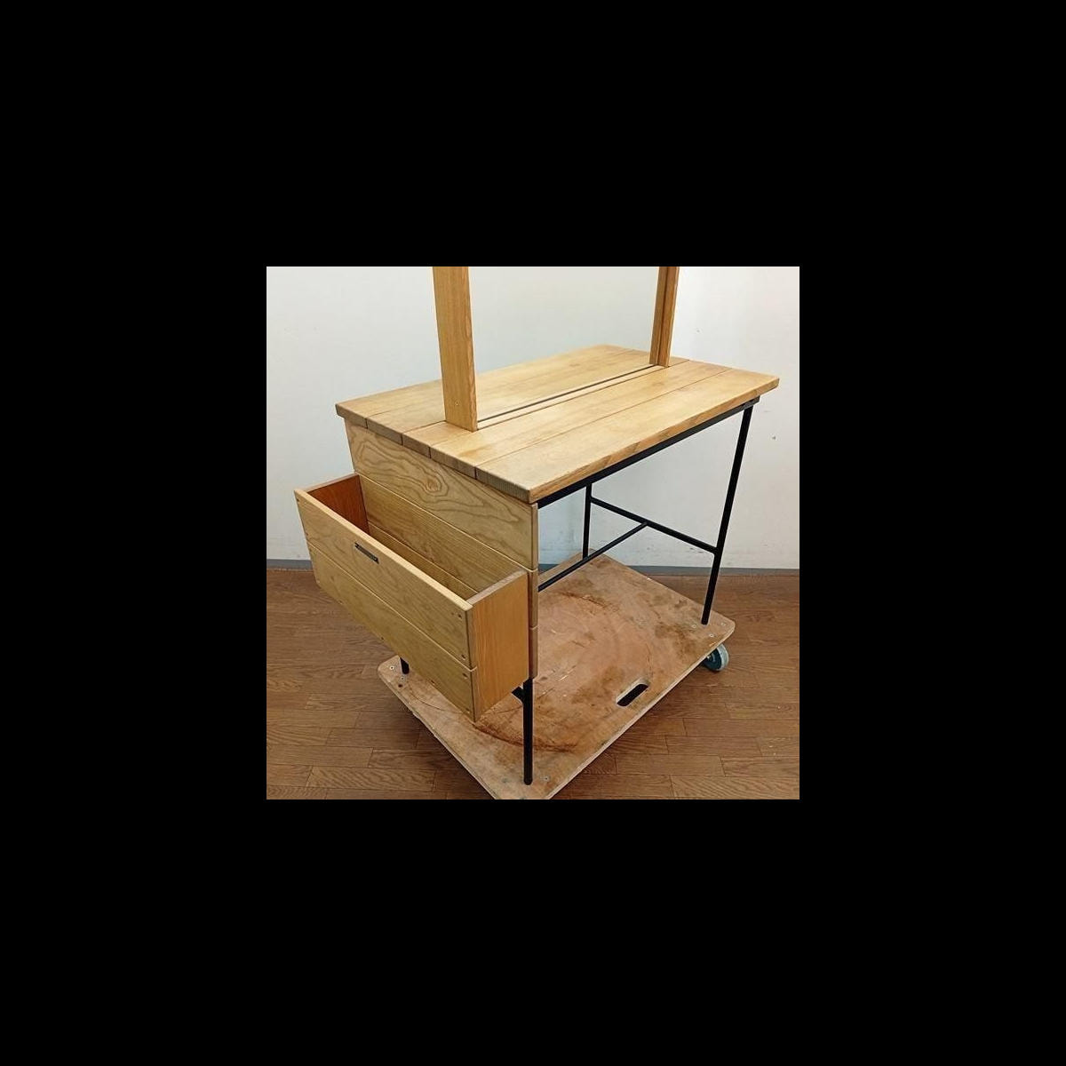 タカラベルモント r.a.f mirror ラフミラー ブラック ナチュラル