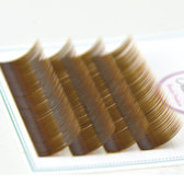 【ビュプロ】ボリュームラッシュ/チェスナットブラウン/ Jカール[太さ0.07][長さ12mm]