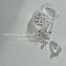 NOVEL（ノヴェル）P899 Crystal gem mix(glassballmix)
