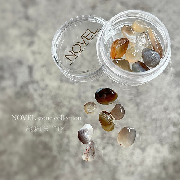 NOVEL（ノヴェル）Stone Collection（agate mix）