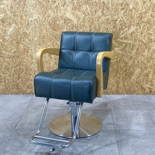 【中古】海外製　セットイス 『スタイリングチェア』グリーン