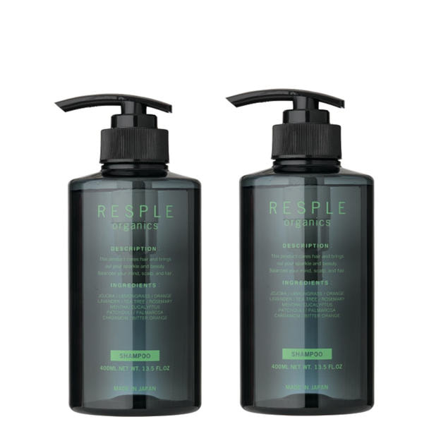 レスプル オーガニクス リフレッシュシャンプー 400ml×2本