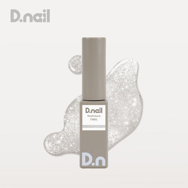 D.nail フラッシュミュールジェル FM01 シルバー