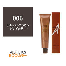 【アウトレット】アステティックヘアカラー 006(ナチュラルブラウン6) 120g《グレイカラー》【医薬部外品】