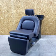 【中古】ビューティガレージ　バックシャンプー 『RUBINOⅡ（ルビノ）DELUXE-R〈回転タイプ〉』ブラウン