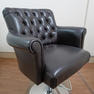 タカラベルモント Vintage Chair ビンテージチェア ブラウン 丸ベース 6