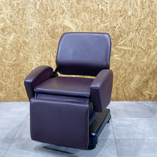 【中古】タカラベルモント　シャンプー椅子 『FERIO STYLE（フェリオ　スタイル）レッグレストタイプ』ダークブラウン