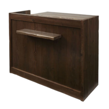 【中古】アンティークウッディカウンターW1200(日本製)【濃茶(こいちゃ)】 【中古】アンティークウッディカウンターW1200(日本製)【濃茶(こいちゃ)】