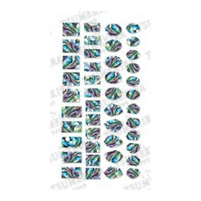 ツメキラ【noble】Hanako プロデュース6 Abalone Shell Parts NO-HNK-107（ジェル専用）