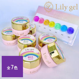 Lily gel キャンディーオーロラパレット 6色入り [FR00CAP]の卸