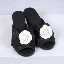 ヒールスリッパ ホワイトカメリアTO-306