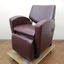 タカラベルモント NSSミラク ダークブラウン M寸 レッグレスト連動