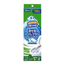 スクラビングバブル 流せるトイレブラシ 本体