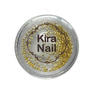 KiraNail（キラネイル）半球型スタッズ ゴールド 1.0mm 500個入 2