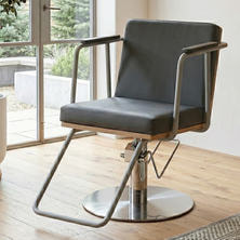 【Creator&rsquo;s】スタイリングチェアQUAD（選べる脚部11タイプ）