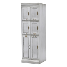 シャビーシック アンティーク木製ロッカー アンティークブラウンの卸 通販 ビューティガレージ