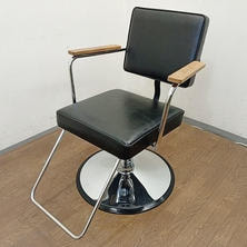 オオヒロ RETRO S レトロS ブラック U字型ステップ クロームメッキ 丸ベース