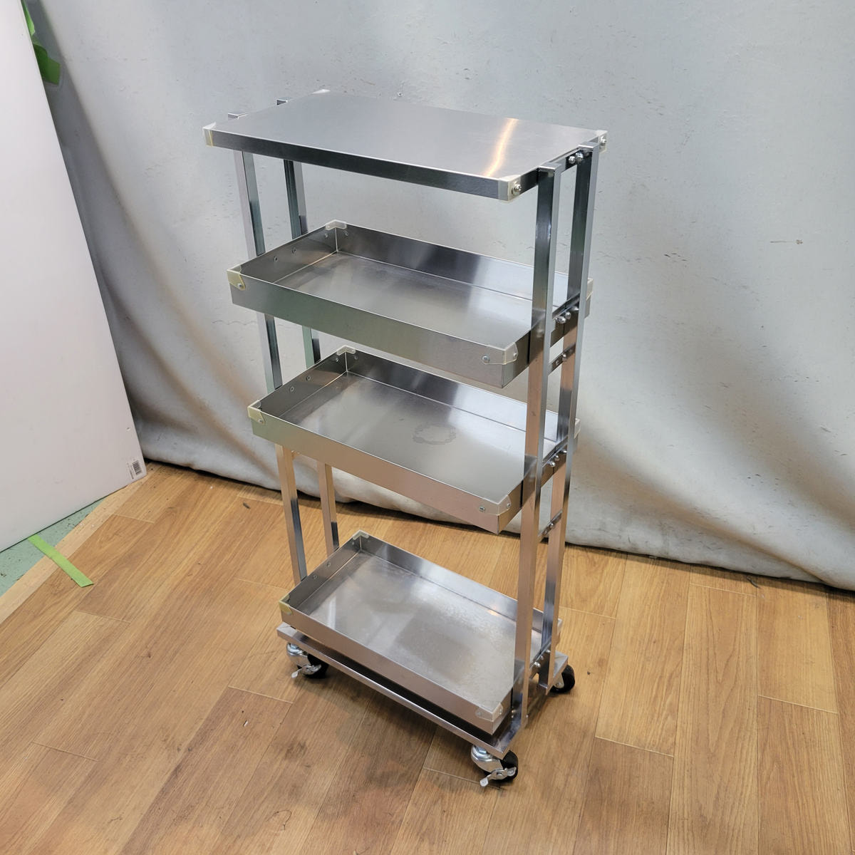 ステンレスコンパクトワゴンの卸・通販 | ビューティガレージ