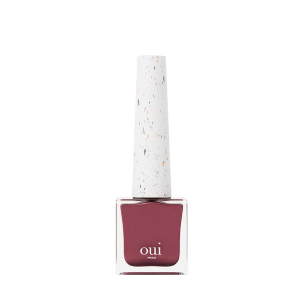oui nails ピールオフマニキュア BR008 ヌードバーガンディ