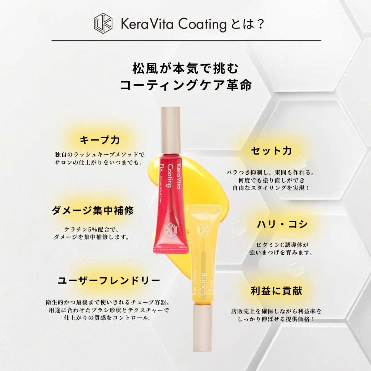 松風】KeraVitaコーティングFix 10g（6個セット）の卸・通販