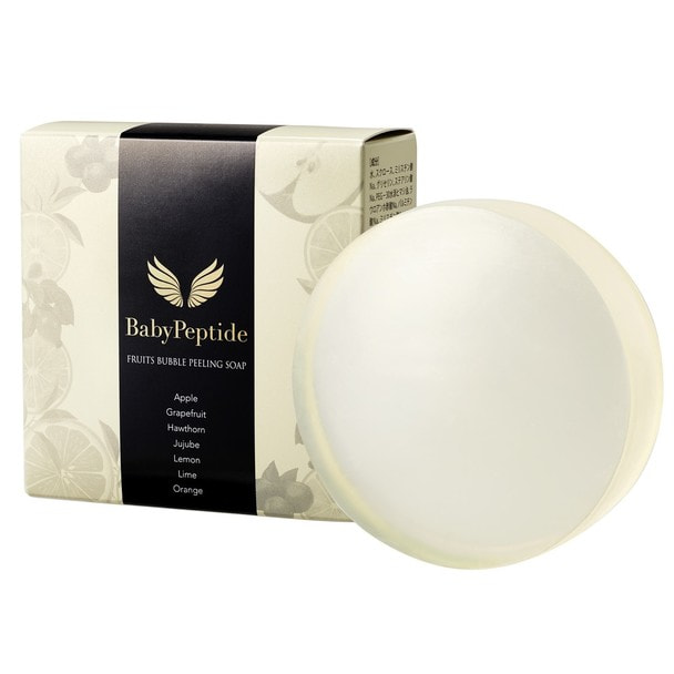 BabyPeptide フルーツバブル ピーリングソープ 80g 1