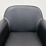 タカラベルモント STYLING SOFA TYPE B スタイリングソファ タイプB ブラック アルミバー付 丸ベース 新品レザー張替済 7